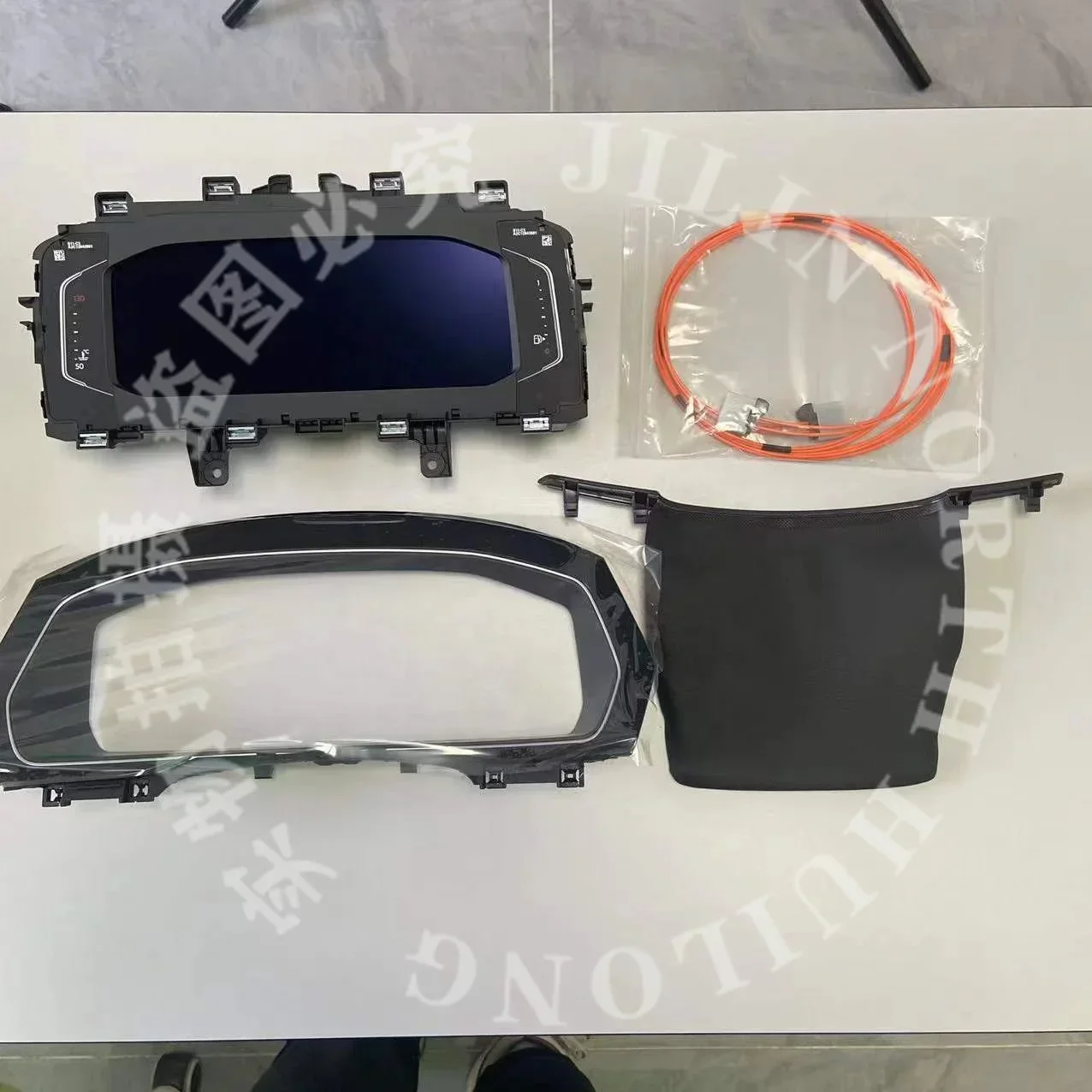 AID LCD Instrument Panel with Optical Fiber Interface 3GB 920 790 for VW Passat B8