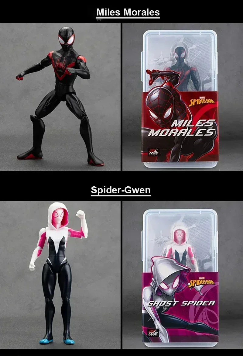 Original 18CM Avengers Legend Figur Wolverine Deadpool Thanos Hulk Iron Man Spider-Man Gwen Scarlet Captain Statue Figur Spielzeug – Detail 19