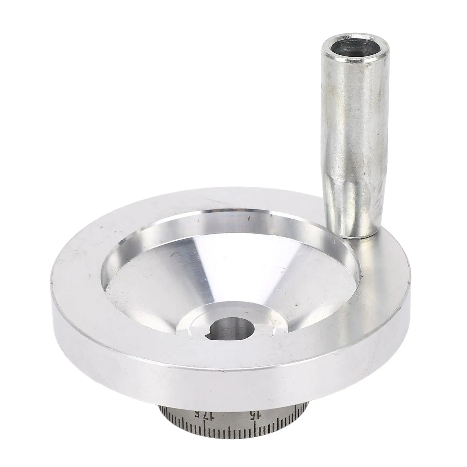 80mm Aluminum Alloy Handwheel Crank Handle Labor Saving 25mm Scale Mini Lathe for replacement