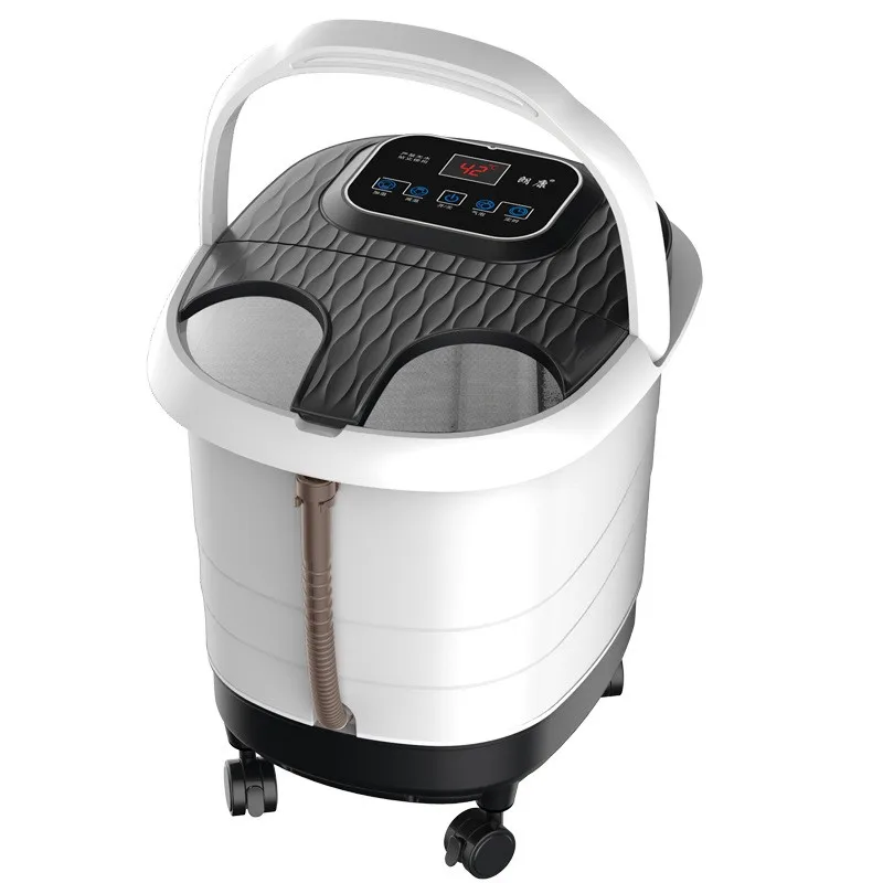220V Fully-automatic Footbath Massage Tub Electic Heating Foot Tai Chi Kneading Spa Massage Machine Foot Care Tool