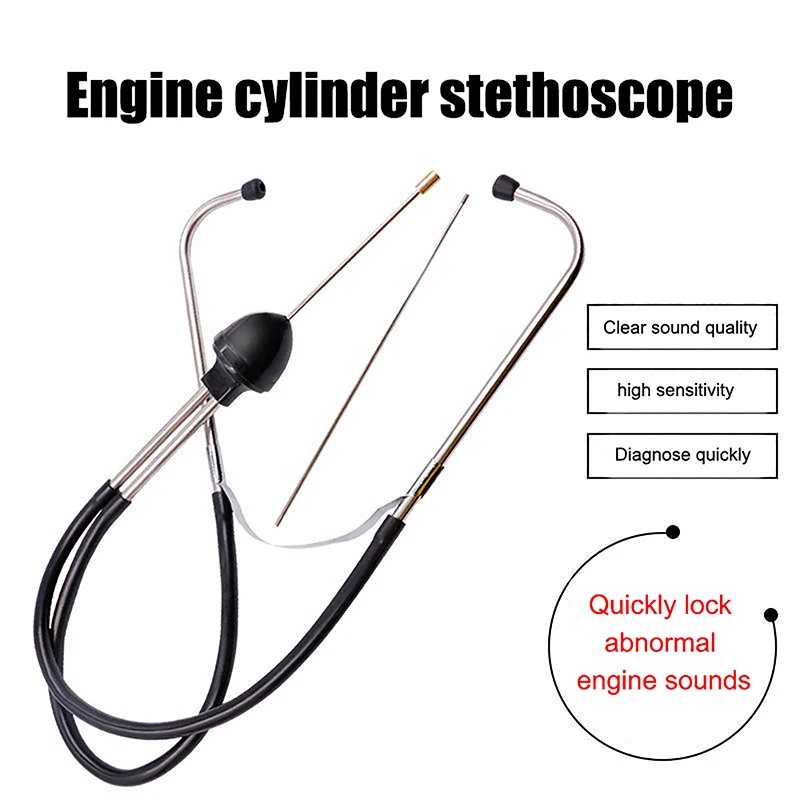 

Auto Cylinder Stethoscope Mechanics Stethoscope Car Engine Block Diagnostic Automotive Engine Hearing Tool Engine Fault Analyzer