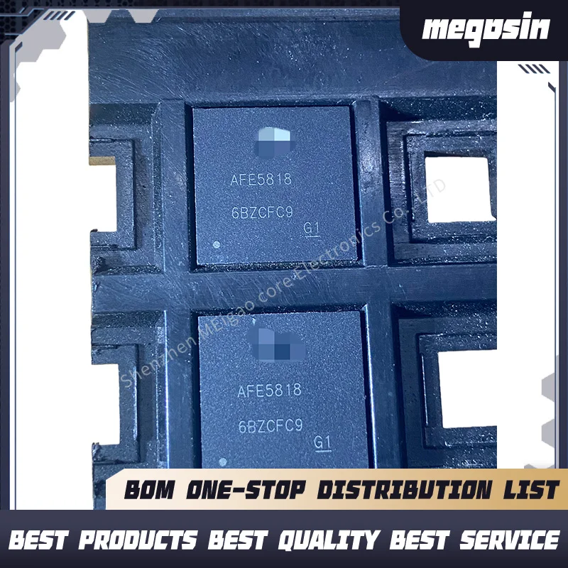 1PCS/LOT AFE5818ZBV AFE5818 BGA-289 Data acquisition - Analog front-end chip