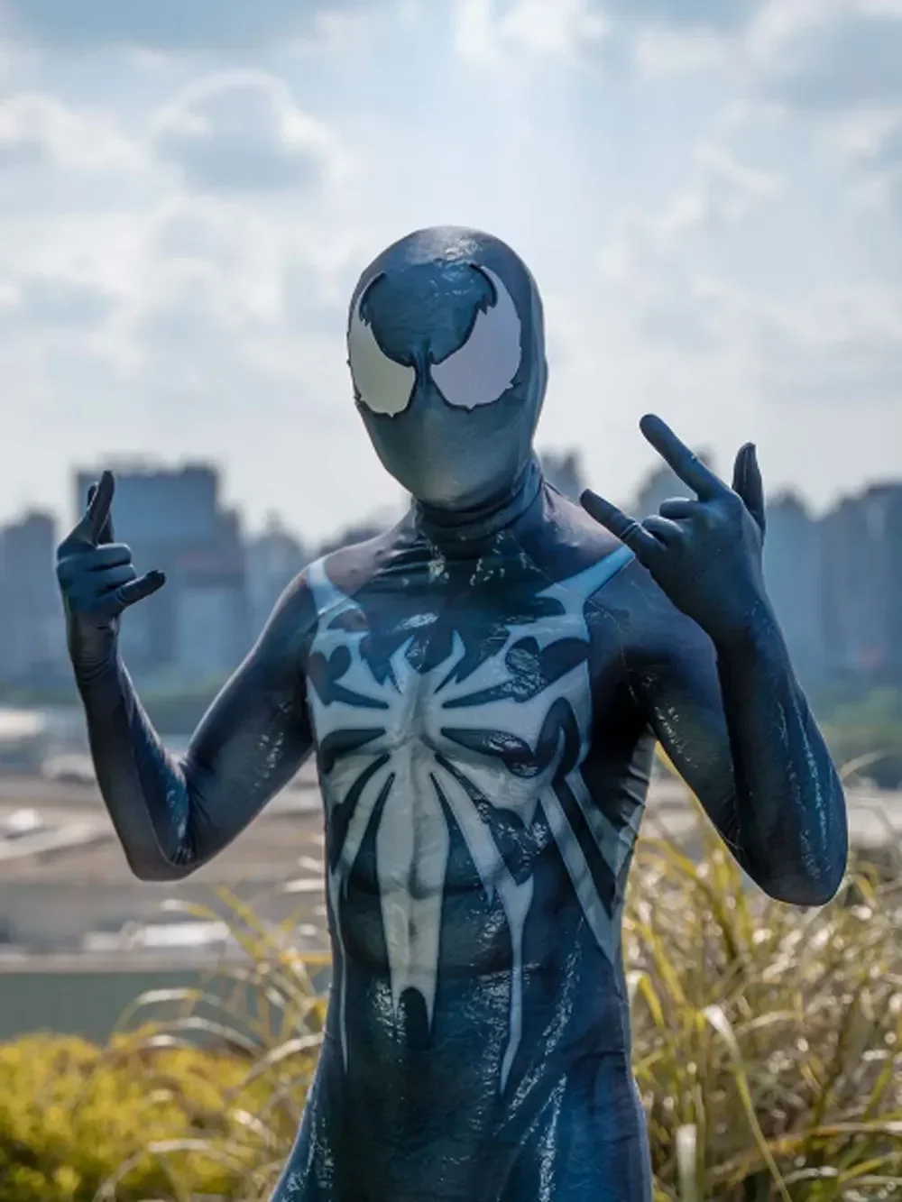 

Newest Anime Spiderman Insomniac Spider 2 Venom COSPLAY Costume 3D Print Into The Verse Superhero Halloween Zentai Bodysuit