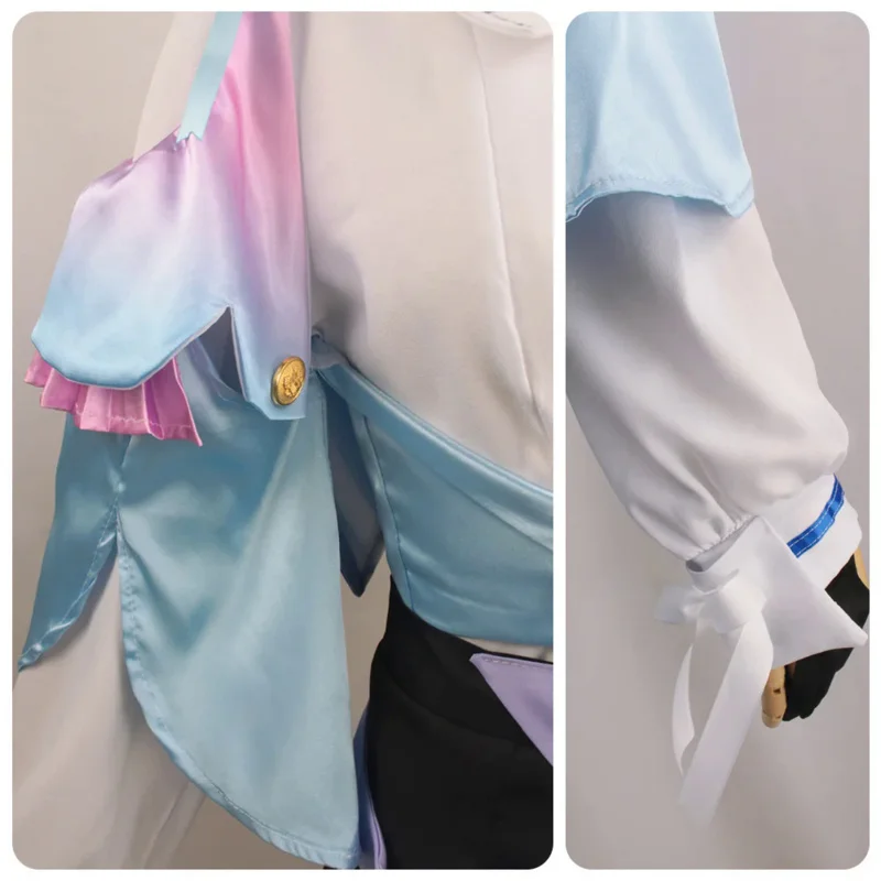 Gioco Honkai Star Rail 7th March Costume Cosplay scarpe uniforme Outfit Halloween Party donna parrucca rosa marzo 7th Costume Cosplay