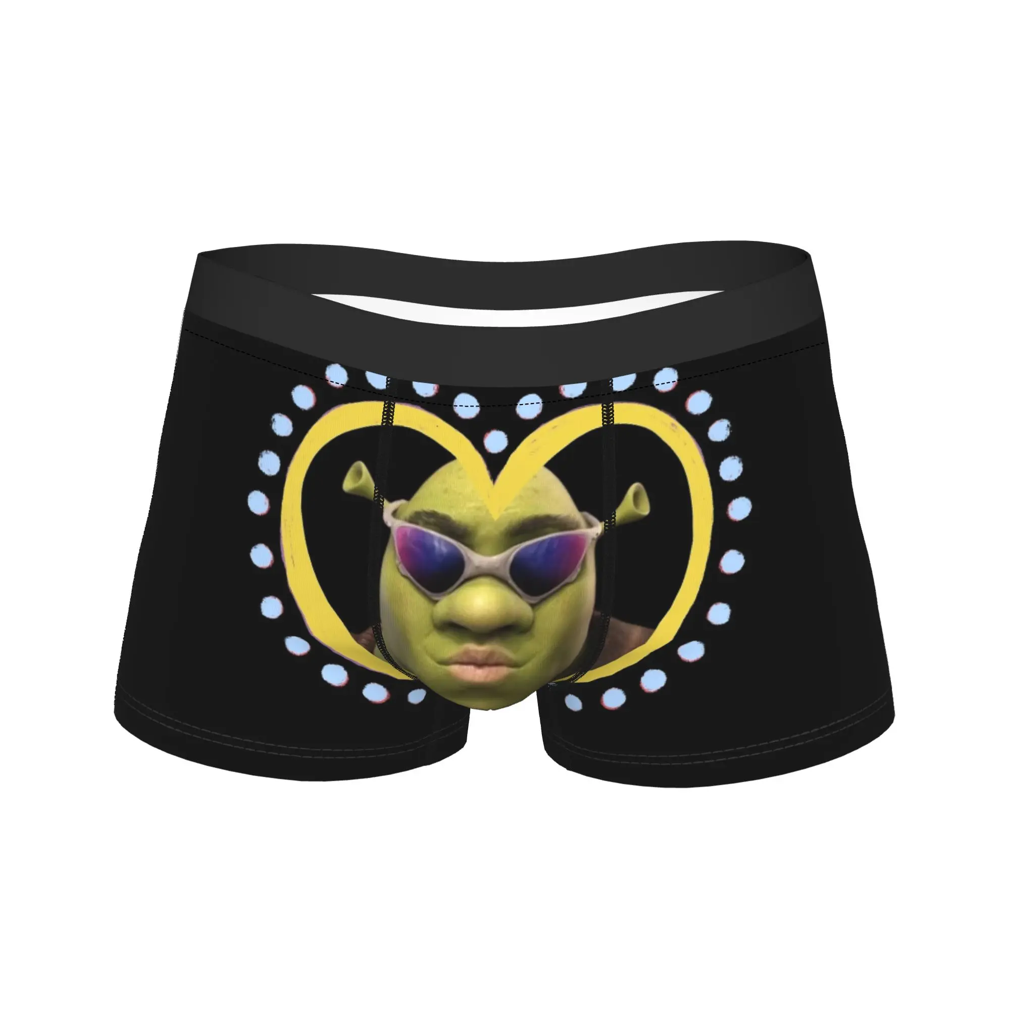 

Мужские сексуальные трусы, длинное нижнее белье, трусы-боксеры с юмором, шорты, мужские трусы из полиэстера, большие размеры