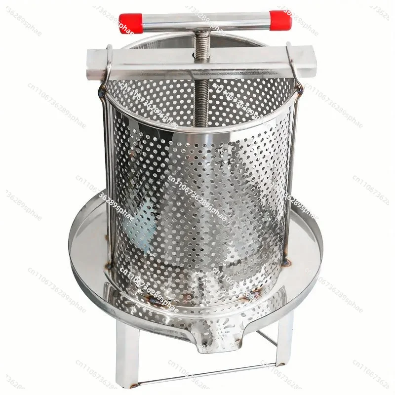 Manual stainless steel pressing, honey pressing wax, extrusion commercial small fruit and vegetable juicer