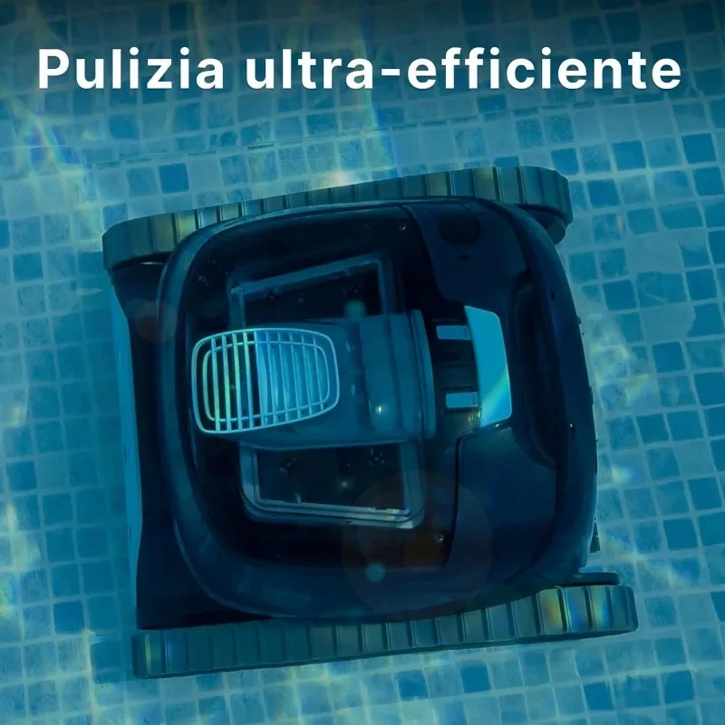 Dolphin (modelo 2024) Liberty 200 Aspirador de pó robótico automático sem fio para piscina, carregamento indutivo, purificador de escalada de parede