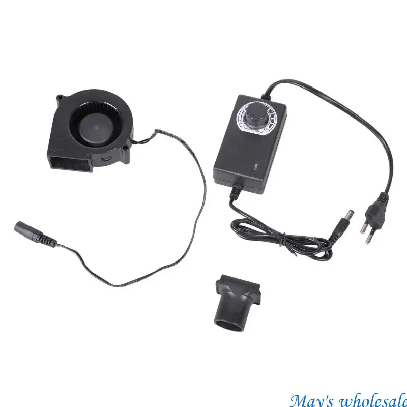 

12 В с регулировкой скорости центробежных турбин, вентилятор, подходит для уличного барбекю, гриля, охлаждения и электронных