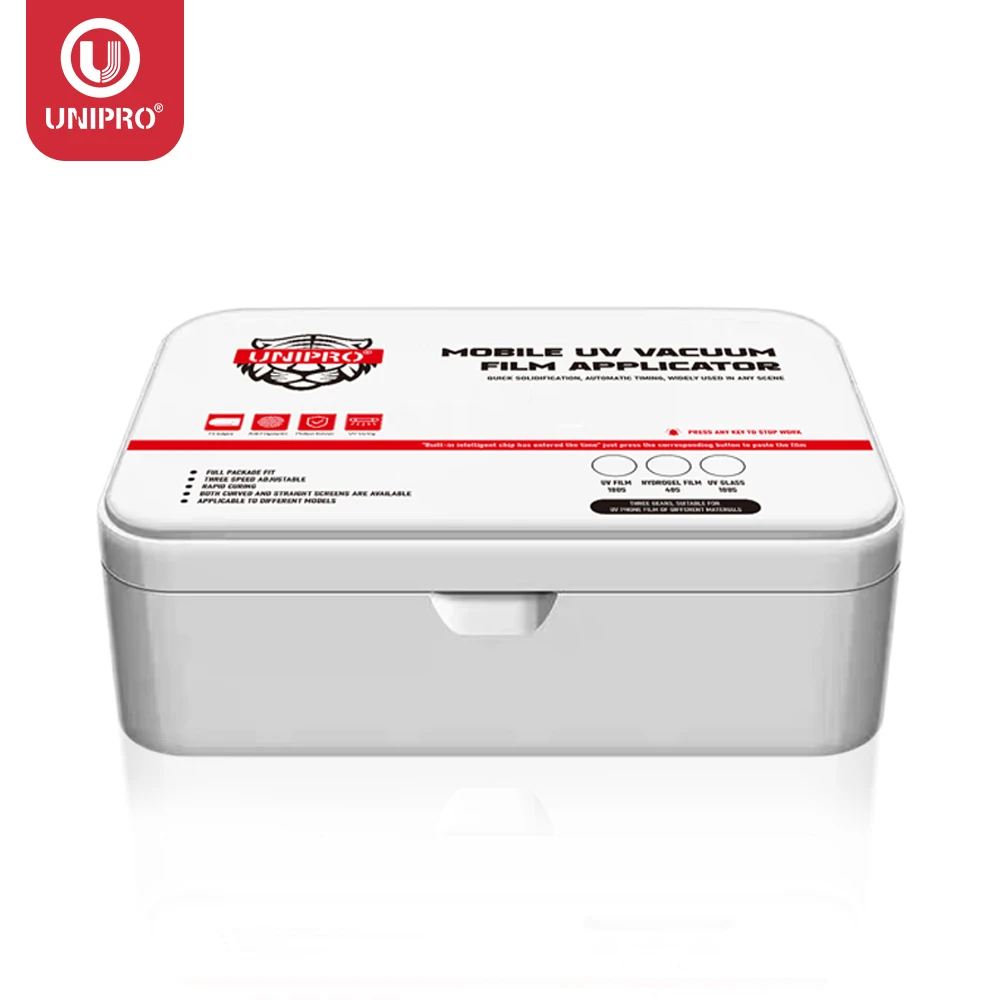 

UNIPRO UN-68 SE UV Curing Vacuum Holding Machine Smart Digital Display 7inch Hydrogel Film Rapid Curing Lamination Tool