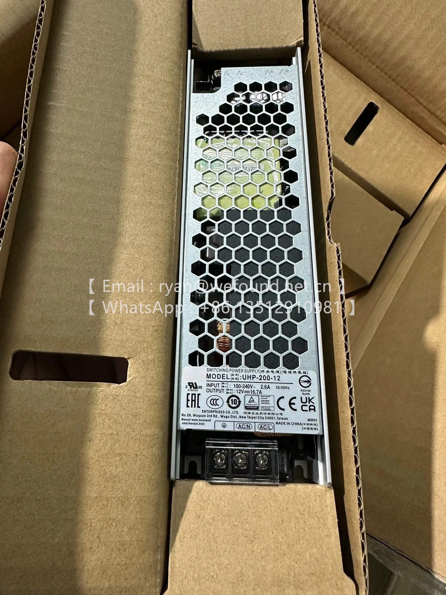 200W ultra-thin power supply with single output 3.3v, 4.2v, 5v, 12v, 15v, 24v, 36v, 48v and 55V
