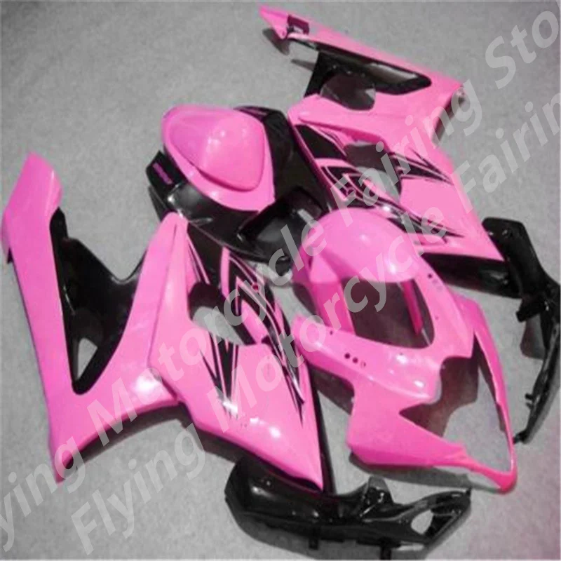 Обтекатель для мотоцикла, подходит для G S XR 1000 2005 2006 G S X R1000 05 06 G S XR1000 05-06, розовый, черный обтекатель