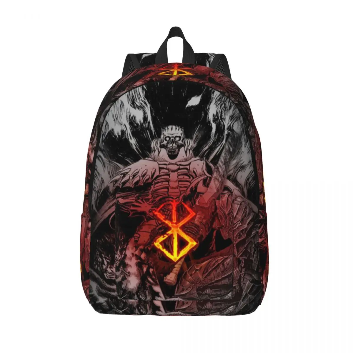 

Custom 3D Print Hot Japanese Anime B-Bereserks Canvas Backpacks for Girls Boys College School Travel Bags Men Women Bookbag