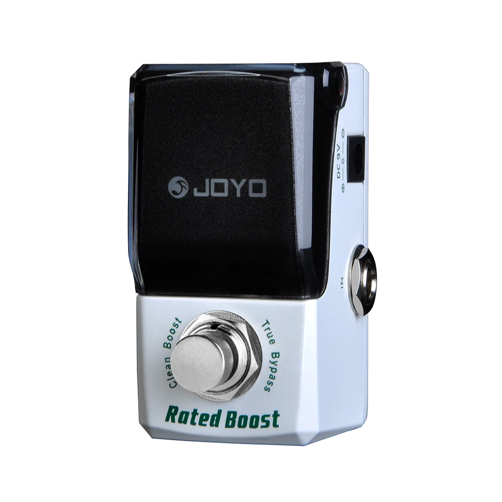 JOYO JF-301 RATED BOOST Clean Boost Guitar Effect Pedal Low Gain Unvoiced Exciter Guitar Pedal with Active High/Low EQ