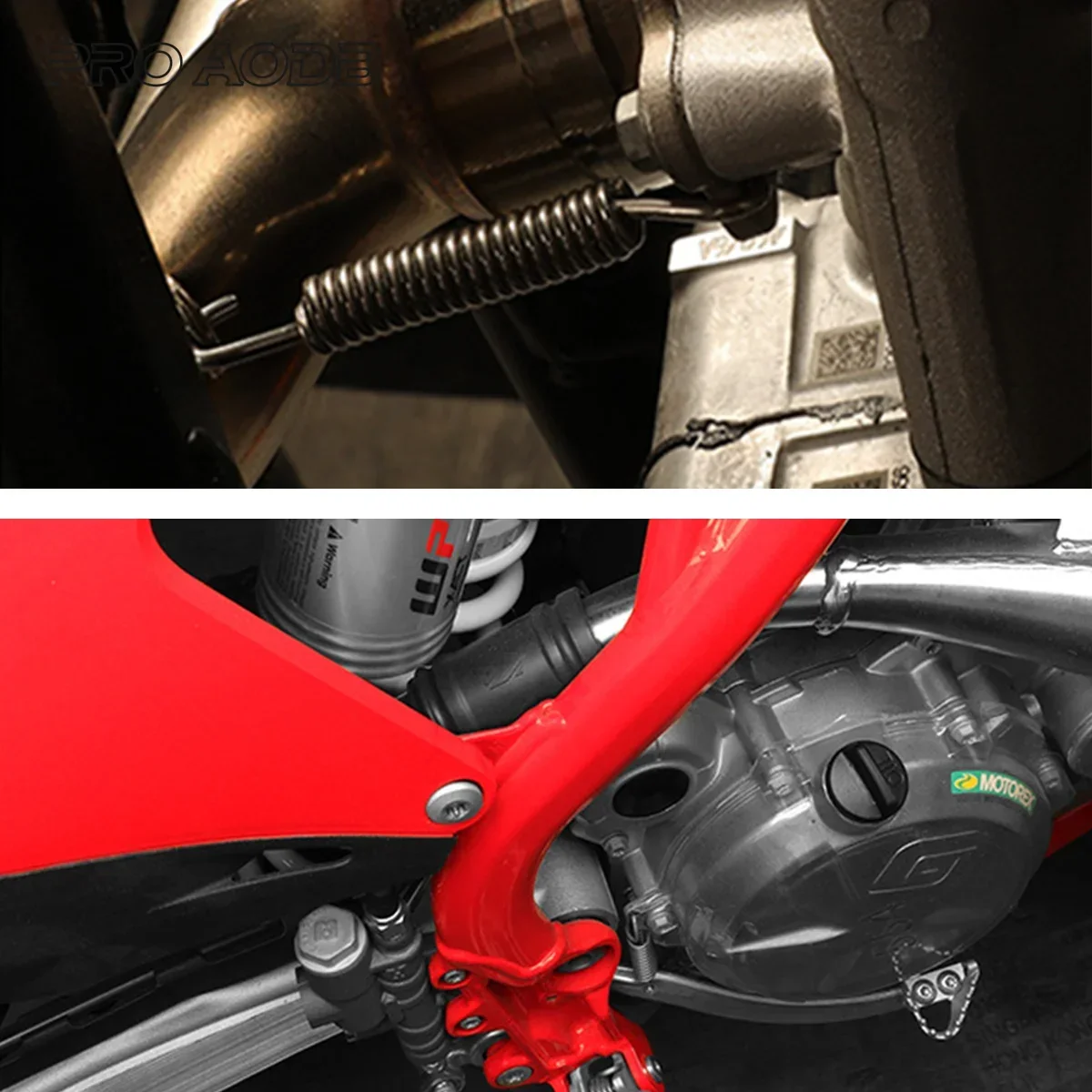 2024 2-Stroke Motorcycle Exhaust Silencer Tailpipe Rubber Seal Gasket Sleeve Hose For KTM SX XC XCW EXC HUSQVARNA TE TC GASGAS