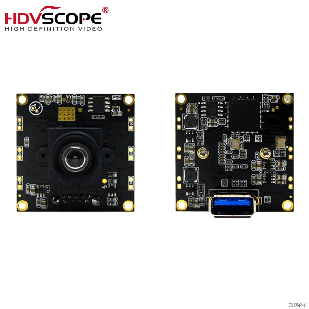 USB3.0 Starlight 38x38mm HDR Low Illumination 0.0001Lux High Frame Rate 2MP IMX290 Industrial 1920*1080 60fps USB Camera Module