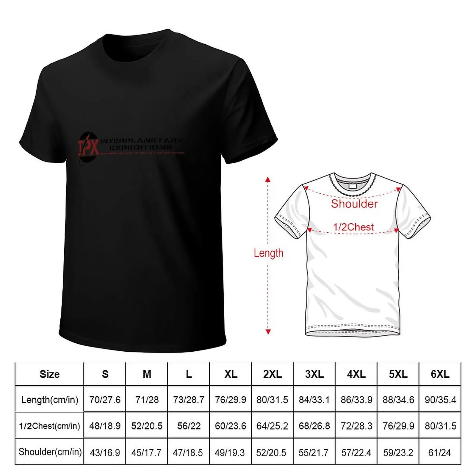 Interplanetary Expeditions - Babylon 5 T-Shirt Heavy Duty Casual Work Tee