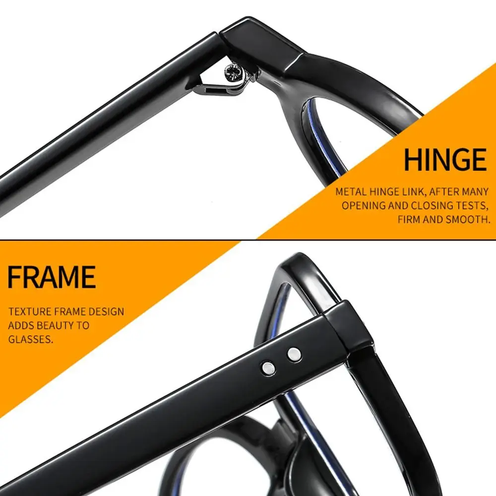 Neue Mode Frauen Männer Vintage quadratische Brille Anti Blaulicht blockierende Brille Rahmen optische Brille Rahmen Brille Brille – Detail 5