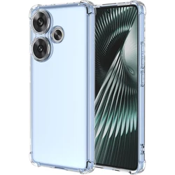 LUXURY SILICONE SOFT CASE FOR XIAOMI POCO F6 F5 F4 F3 X6 X5 X4 X3 M6 M5 M4 PRO GT TRANSPARENT CLEAR SHELL SHOCKPROOF BACK COVER