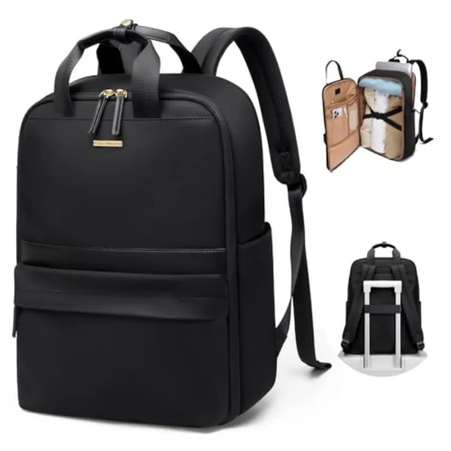 

Laptop Backpack for Women Carry On Backpack Travel Backpack with Laptop Compartment for Work Travel Business Fit Notebook