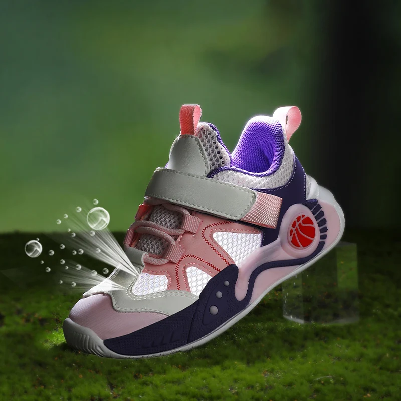 

Daily Outdoor Kids Athletic Shoes Wear Resistant Sole Comfortable Casual Playing Walking Sneakers