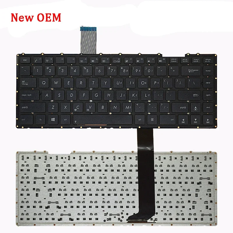 New laptop keyboard compatible for Asus X450 w40c d452c w408l x452e x450c x450l r409l a450v f450vc a450ld y841c y841l