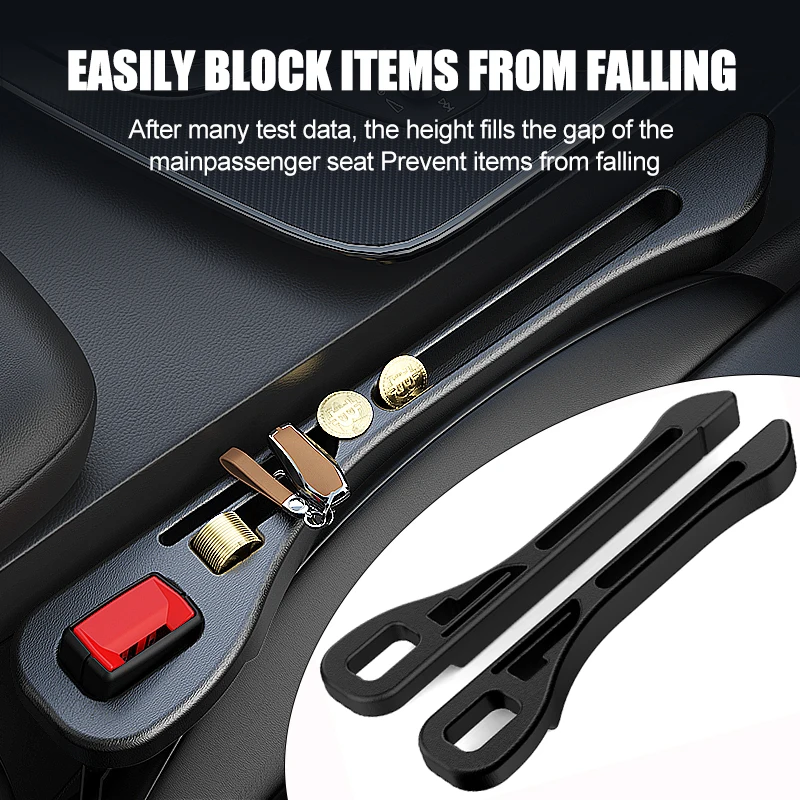 Car Seat Gap Filler Organizer Side Seam Plug Filling Strip Auto Seat Crevice Storage Box Interior Decoration Multifunction