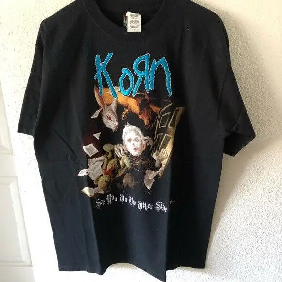 

KORN Band Graphic Tee unisex full size, gift for fan TE3238