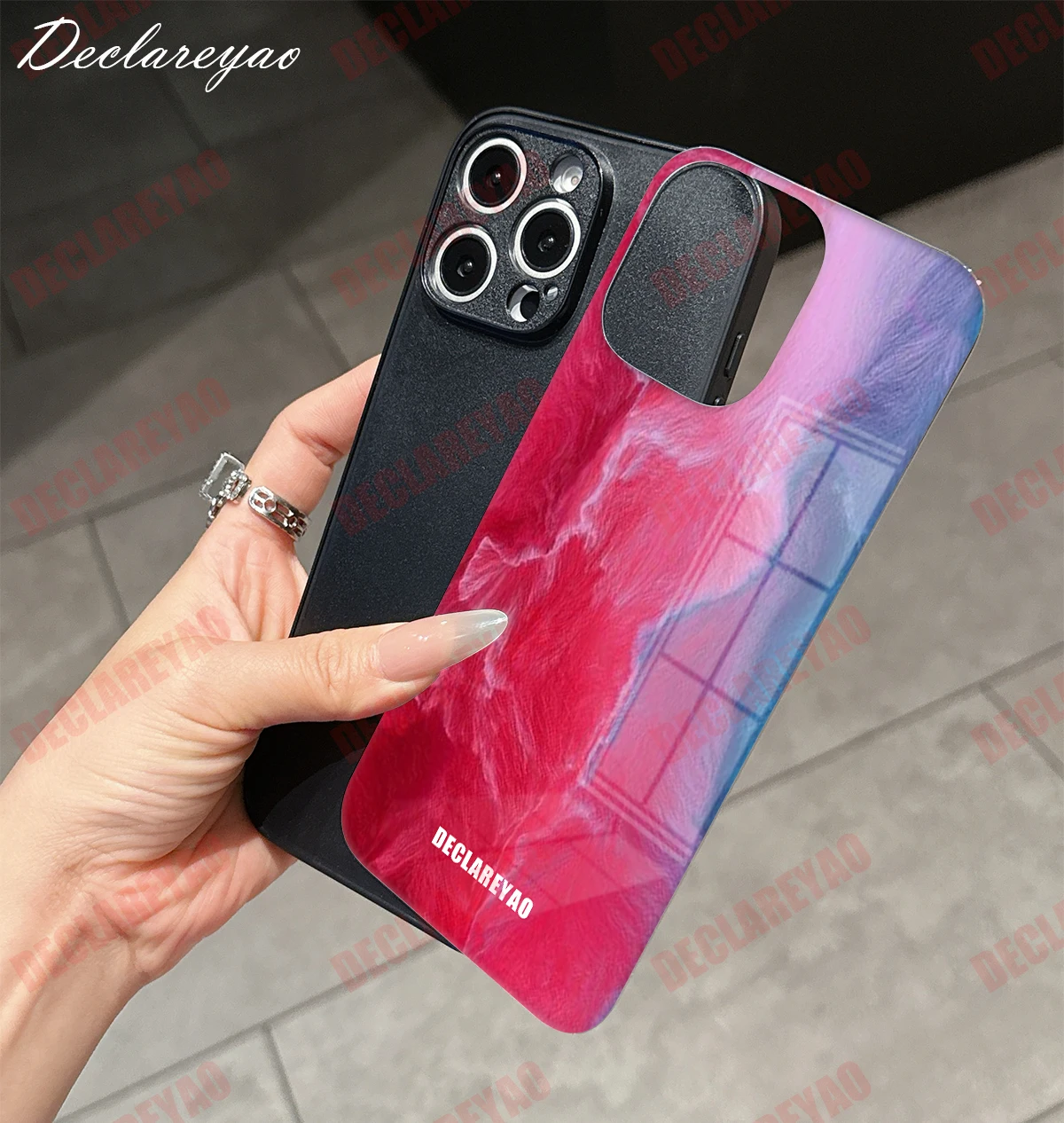 حافظة زجاجية مخصصة ذاتية الصنع لهاتف OnePlus 10 Pro 10R 10T Ace 2 5 11 12 6T 7 7T 8 8T 9 11R 12R #6