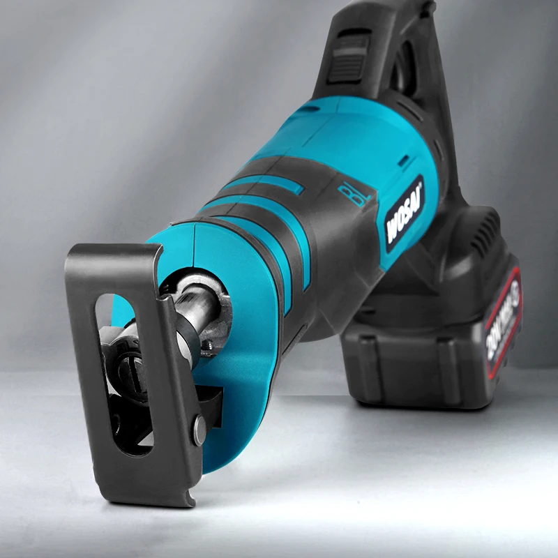 WOSAI 20V Brushless เลื่อยลูกสูบปรับ3ทิศทางโหมดตัดเลื่อยไฟฟ้า18V Makita แบตเตอรี่ลิเธียม
