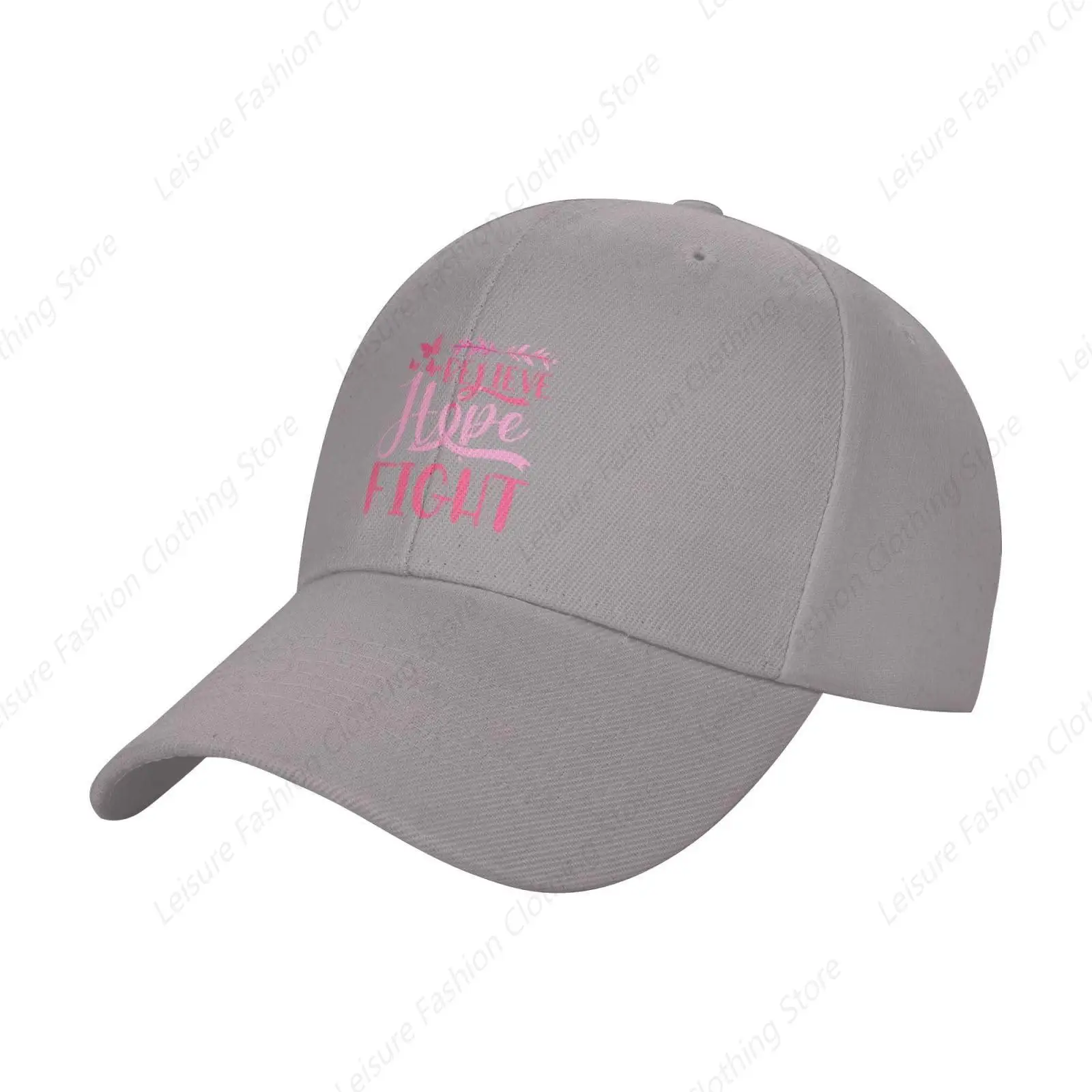 Believe Hope Fight Baseball Cap Women Men Hats Adjustable Trucker Sun Hat Dad Golf Caps