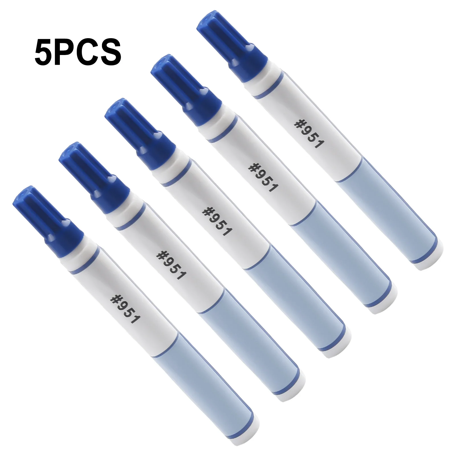 5 Pack 951 Soldering Flux Pen for PCB Welding Low Solid Non Corrosive Non Conductive Moisture Proof Applicator