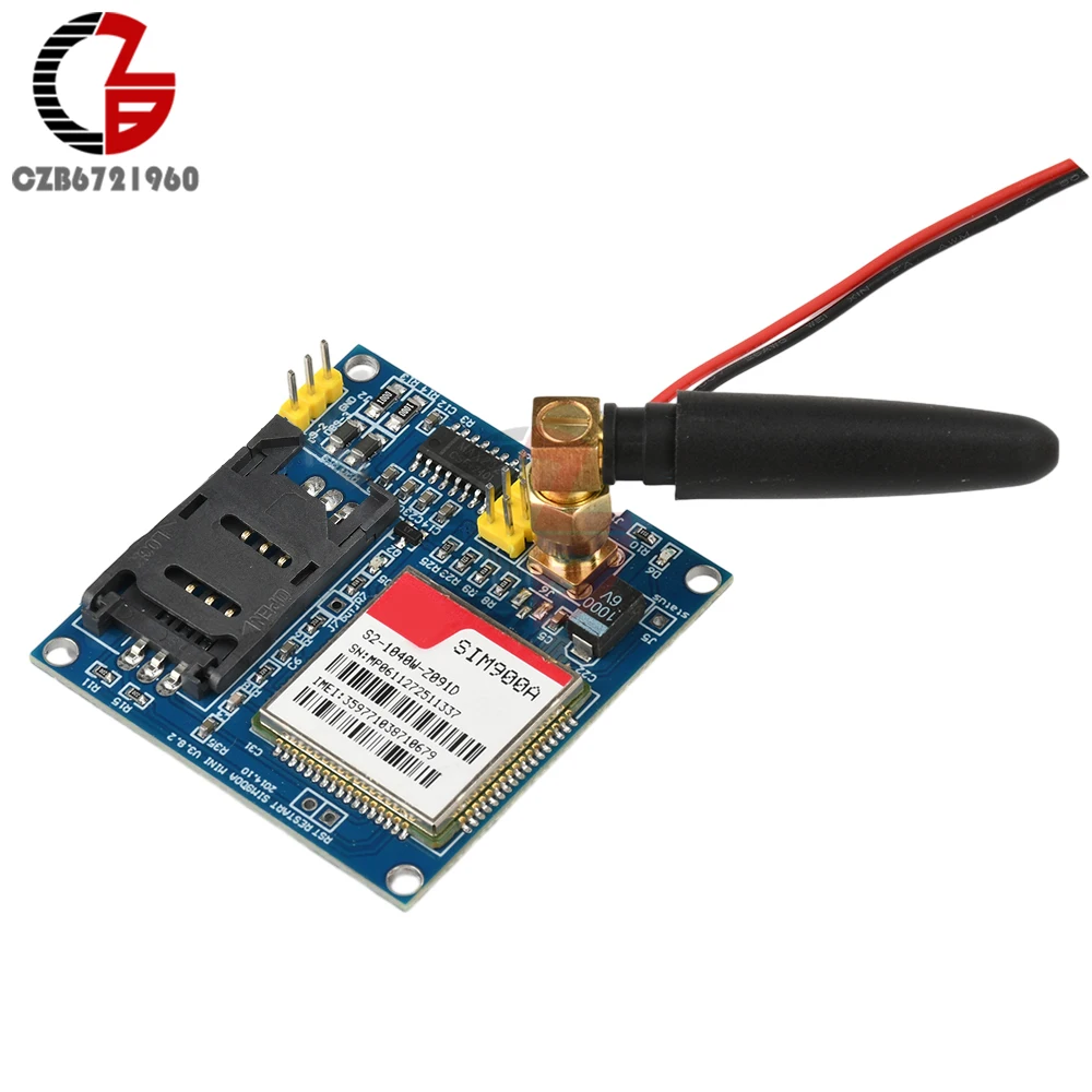 DC 5V Wireless Data Transmission Module SIM900A Development Board Module GSM\GPRS\STM32 Antenna Signal Power Enhanced