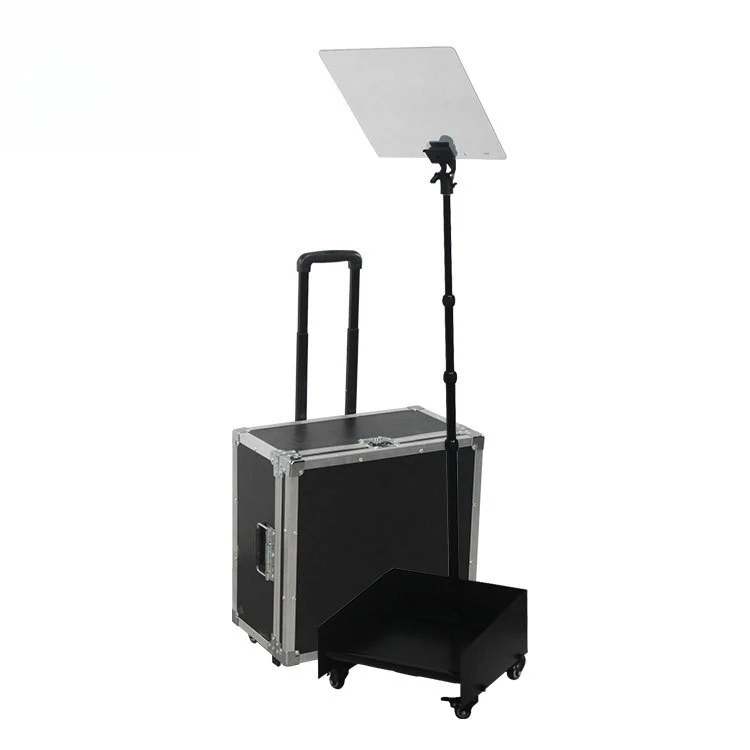 

9. 22-inch conference competition leader's speech portable teleprompter, live broadcast equipment inscription machine