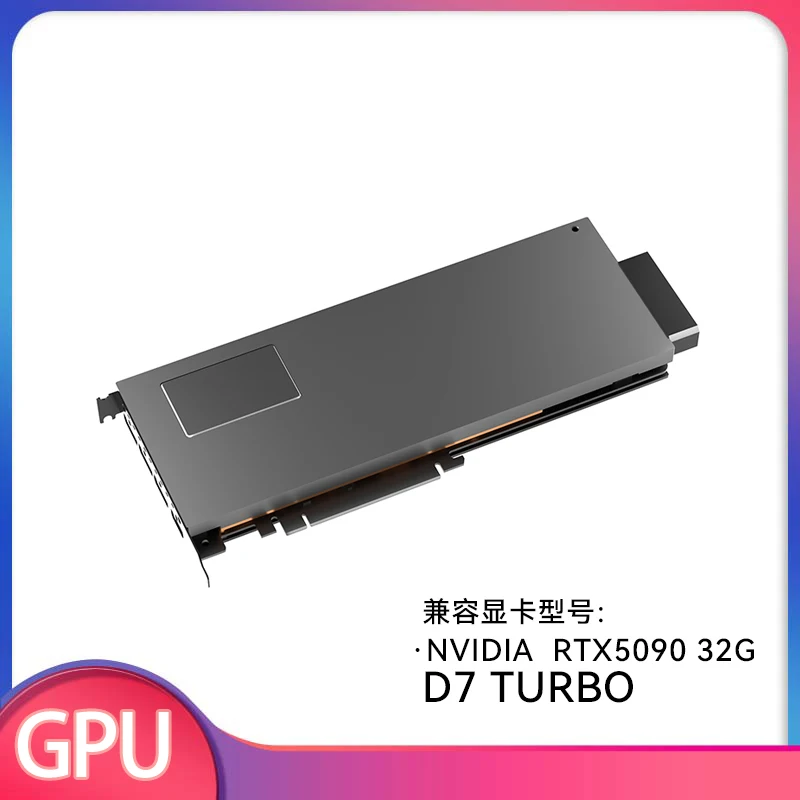 

Shyrrik GPU Water Block Use for NVIDIA RTX 5090 32G D7 TURBO Full Cover Design Prevent Corrosion Water Cooler Radiator