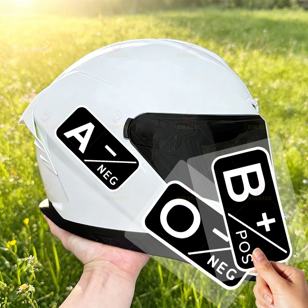 

Наклейки для идентификации группы крови (2 шт./компл.) – водонепроницаемые виниловые стикеры для шлемов, мотоциклов и обеспечения безопасности в экстренных ситуациях