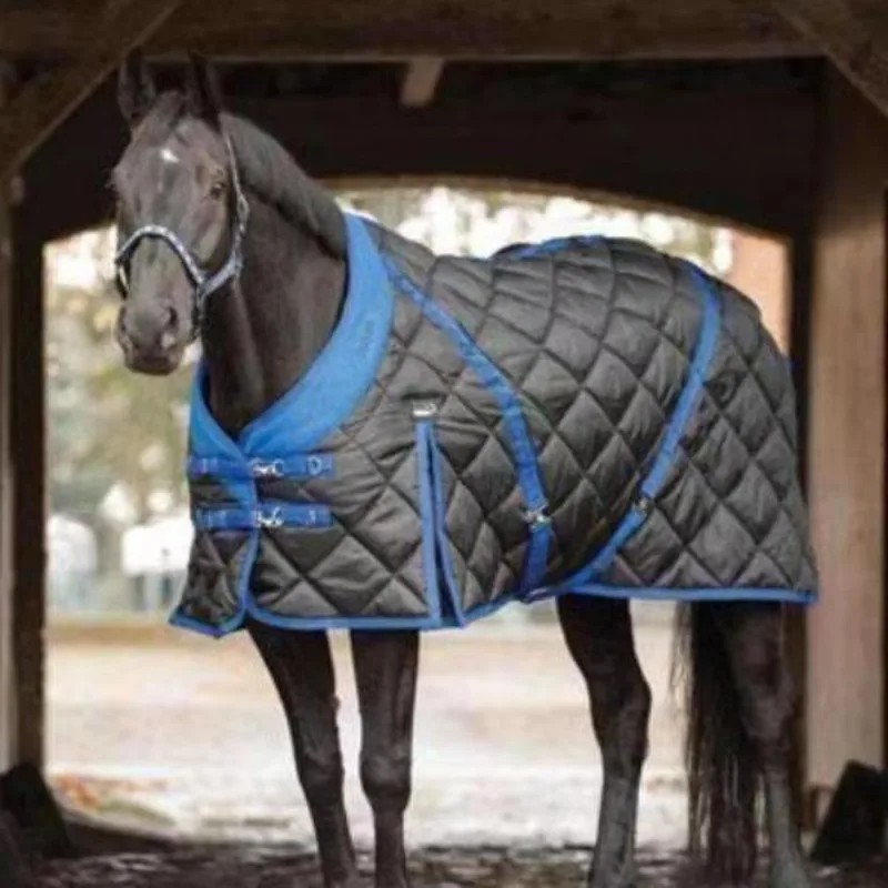 1200D Waffle Lining Lightweight Waterproof Custom Horse Riding Canvas Rug