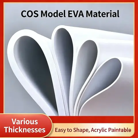 EVA Foam Sheet for Cosplay High Resilience AntiCrash Padding  Waterproof Non-Slip Craft Mat DIY Costume Armor Model Making Props