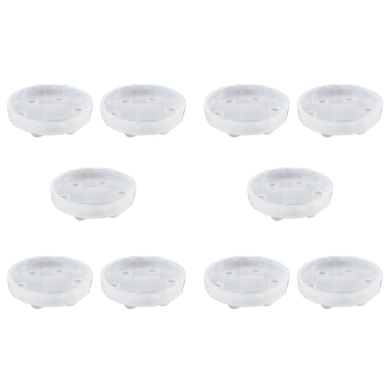 

CYL-10X New Creative Mini Resin Table Mold Silicone Mold Epoxy Mold Exhibition Table Mold Diy Crafting Tools(Molds Only)