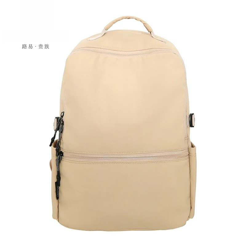 Outdoor Travel Bapa Women's Universi High School Student Commuter Simple Bookbag 2025 New Model Ox Cloth Waterproof