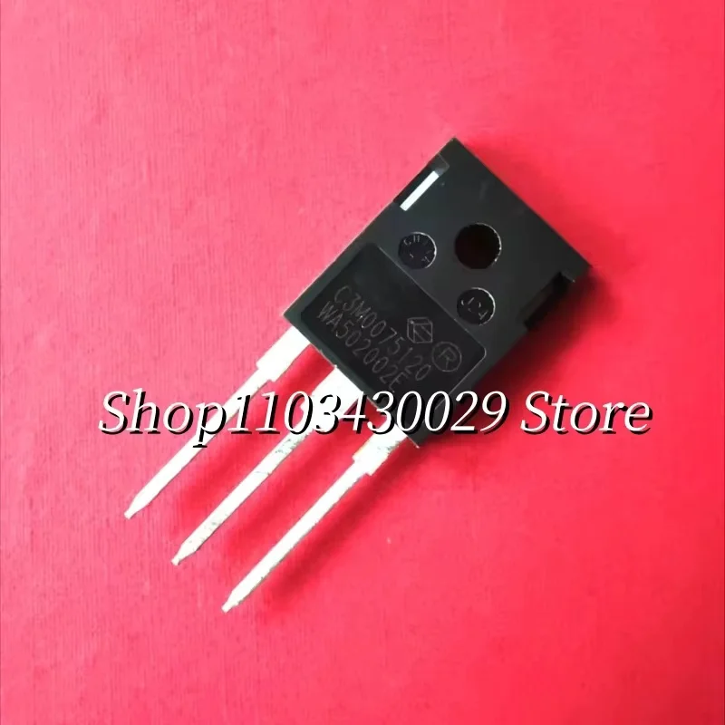 10Pcs New and Original C3M0075120D C3M0075120 TO-247 32A 1200V Silicon Carbide Power MOSFET