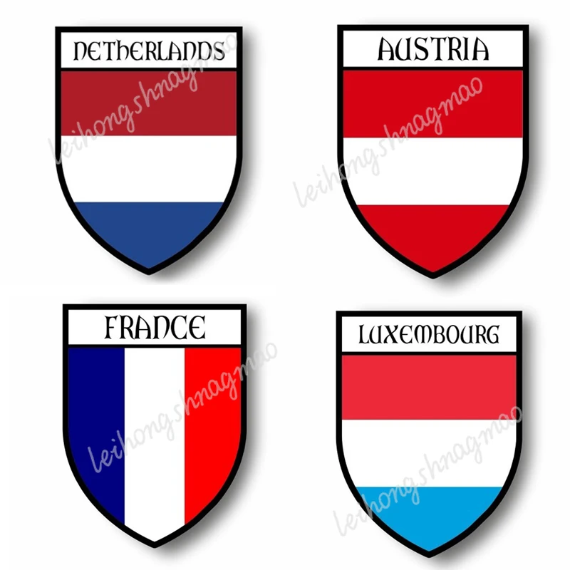 

Map Silhouette Flag Badge Car Stickers Window Bumpers Windshield Decorative Accessories Vinyl Stickers