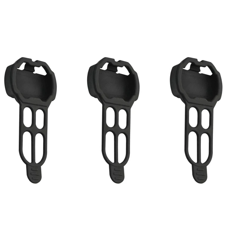 Велосипедный гелевый защитный чехол для датчика частоты вращения педалей Garmin, Bryton, Magene компьютерный сенсор Sensor, черный чехол, 3 шт.