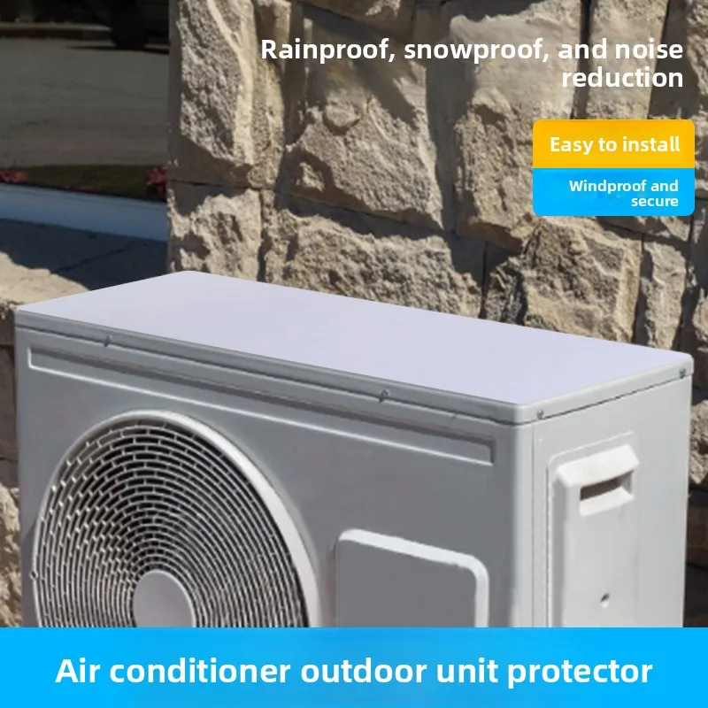 

Air Conditioner Outdoor Unit Protection Cover Centralized Air Conditioning Rainproof Sunproof Dripproof ade Board