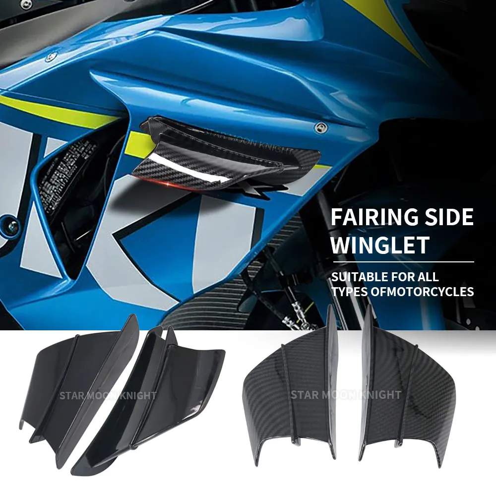 

Fairing Side Winglet Aerodynamic Wing deflector Spoiler For Suzuki Hayabusa GSX-R1000 GSX-R750 GSX-R600 GSX250R gsx250r GSX R125