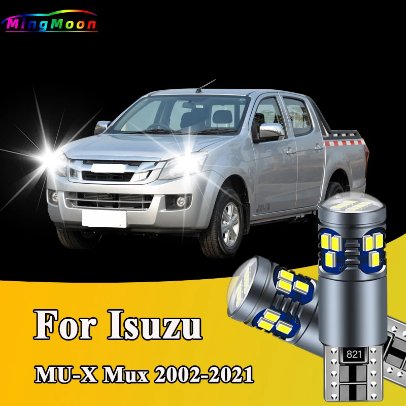 2Pcs T10 Car LED Bulbs Parking Lamp For Isuzu D-MAX Dmax MU-X Mux 2002-2014 2015 2016 2017 2018 2019 2020 2021 Clearance Lights