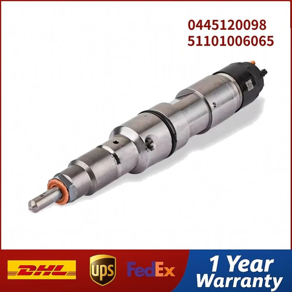 0445120098 51101006065 Fuel Injector for Man Temsa Opalin 6.9 d D0836 LOH52 9
