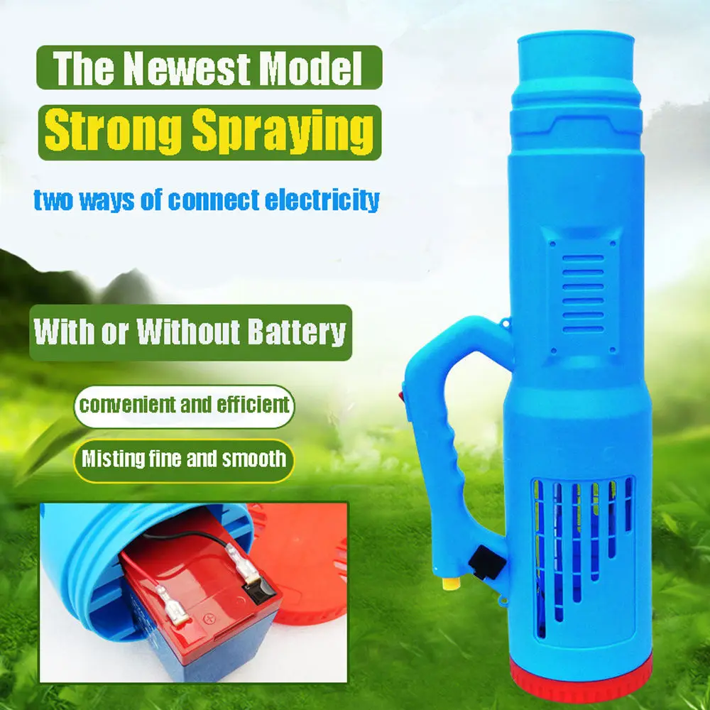 

Electric Mist Sprayer, High Pressure Agricultural Disinfection Machine with Air-Assisted Fogging for Epidemic Control