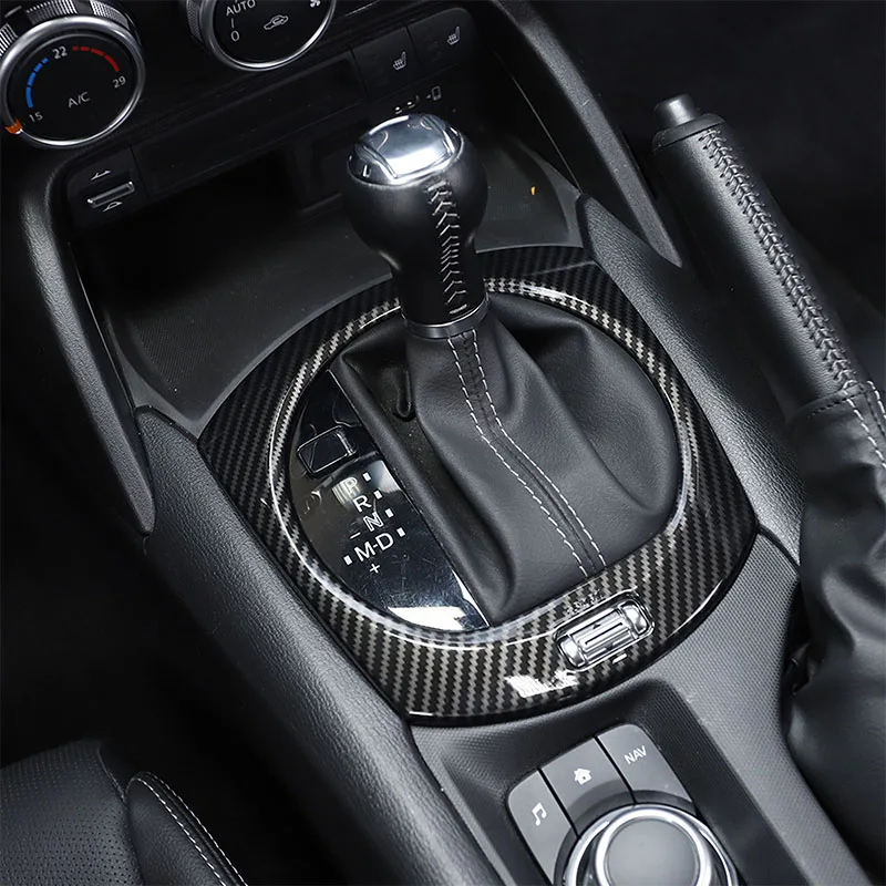 

ABS для 2016-2023 Mazda MX-5/Fiat 124/A значительно 124 автомобильный механизм, декоративная рамка, наклейки для модификации интерьера, автоаксессуары