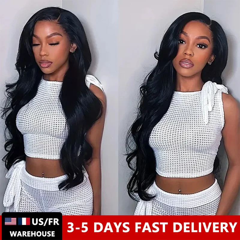 Wear Go Glueless Wigs Body Wave 6x4 5x5 7x5 9x6 Lace Closure WIgs Human Hair Brazilian Curly Remy Wave Ready To Wear For Women