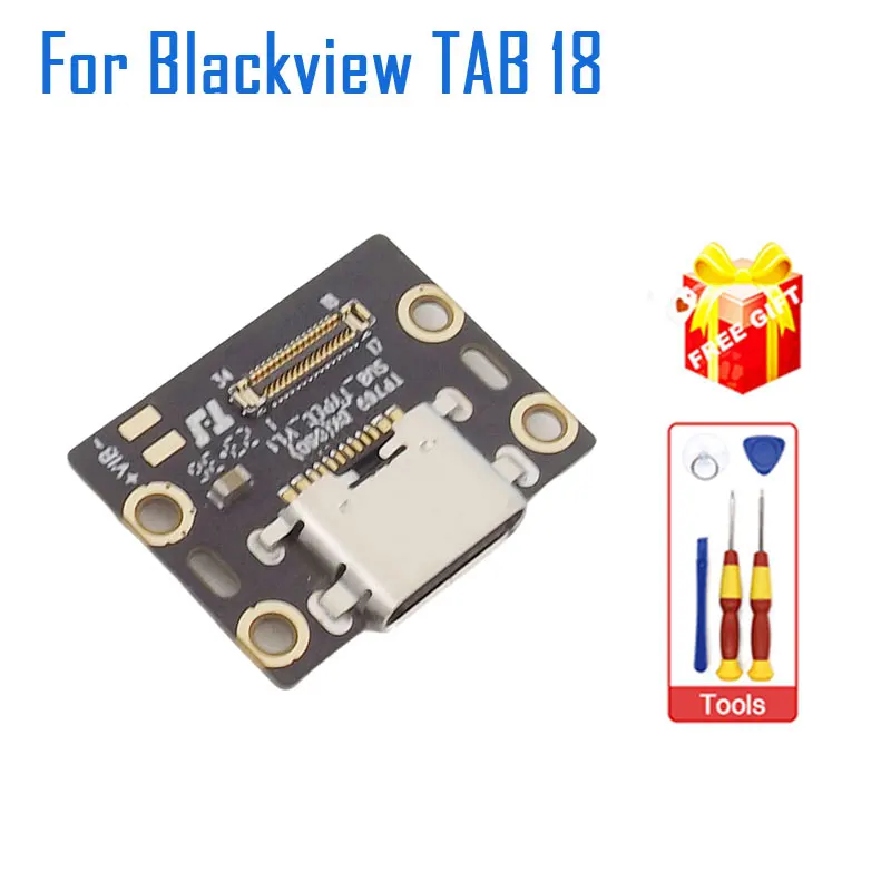 Original New Blackview TAB 18 Type-C Small Board Base Port Charge Board Accessories For Blackview TAB 18 Tablet